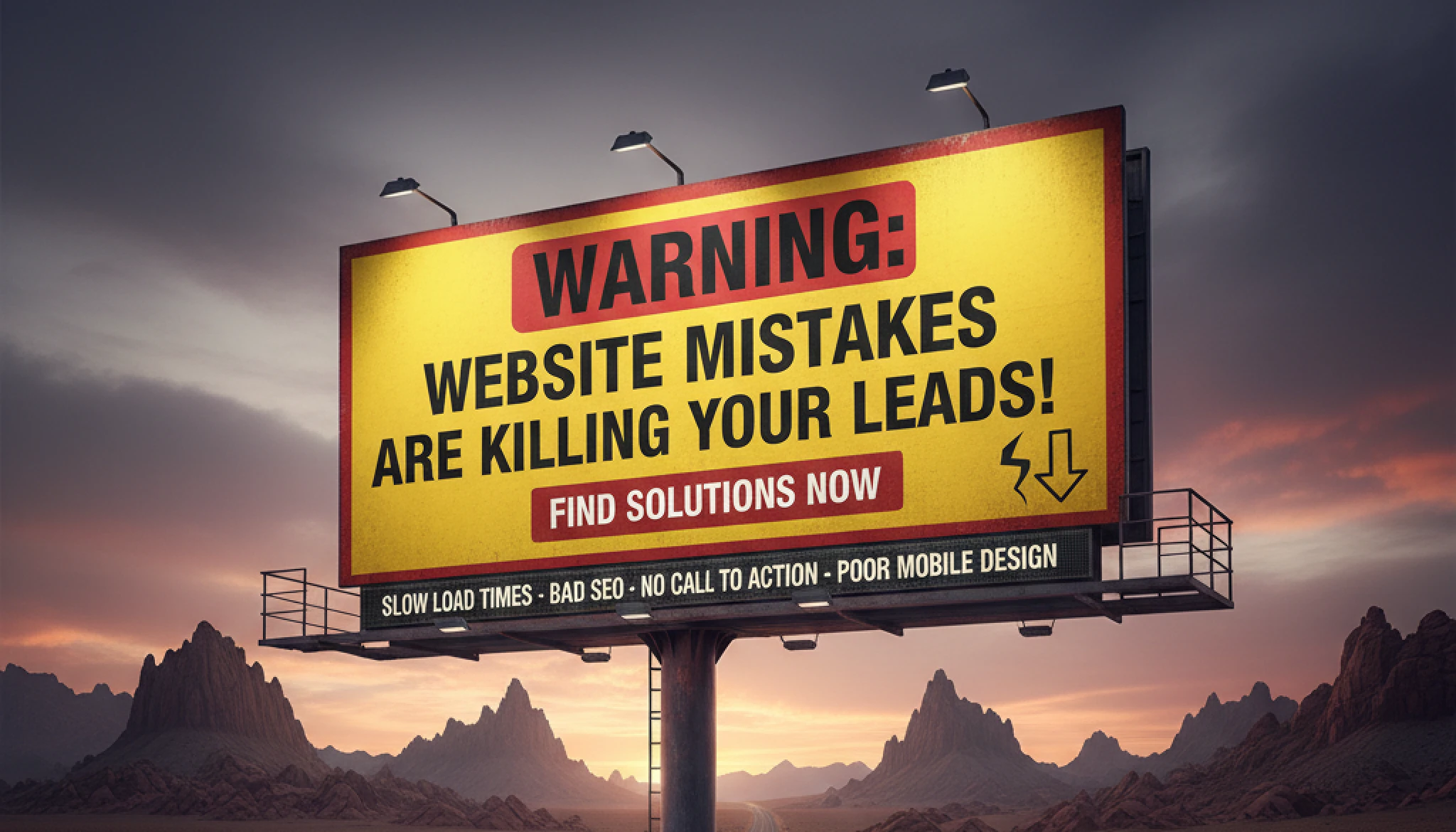 10 Common Website Mistakes That Are Killing Your Leads